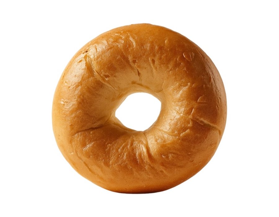 Plain bagel